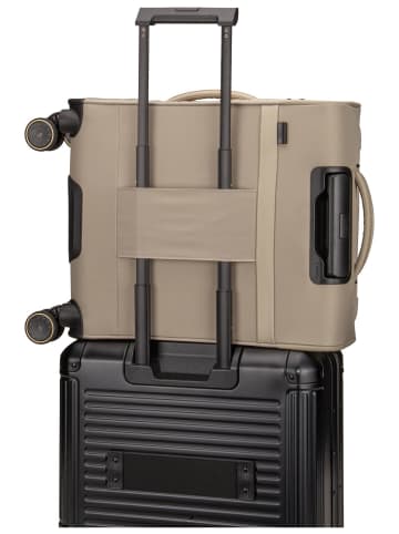 travelite Trolley Barbara Stepp 4W Trolley S Exp in Satin Nude