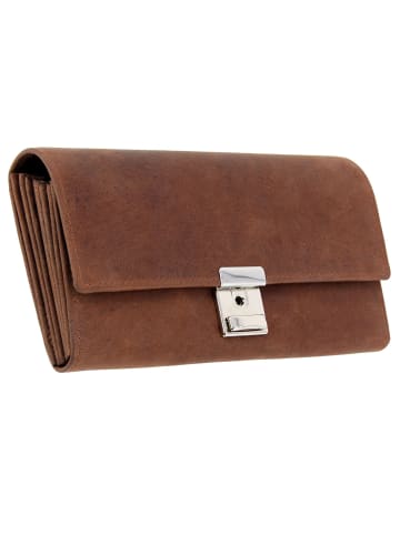Alassio Kellnerbörse Leder 18,5 cm braun