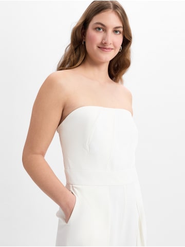 comma Jumpsuit in weiß