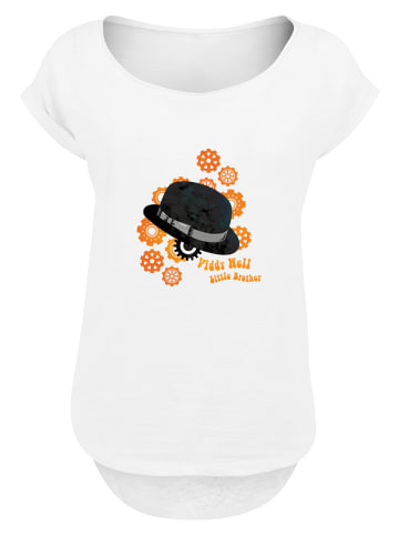 F4NT4STIC Long Cut T-Shirt A Clockwork Orange Viddy Well in weiß