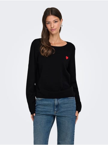 JDY Strickpullover in Black