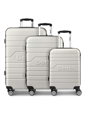 Bench Seattle 4 Rollen Kofferset 3-teilig stone-grey