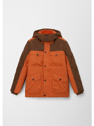 s.Oliver Outdoor Jacke langarm in Braun-orange