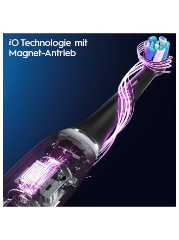 Oral-B Elektr. Zahnbürste "iO10 + LadeReiseetui" +12 Aufsteckbürsten "Sanfte Reinigung"