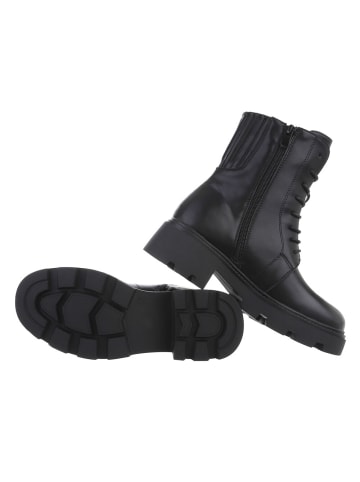 Ital-Design Stiefelette in Schwarz