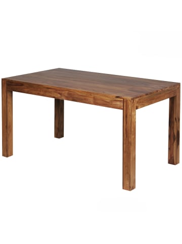 KADIMA DESIGN Esszimmertisch MUMBAI 140x80x76 cm Massivholz Esstisch in Massivholz
