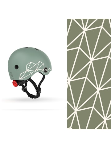 Scoot & Ride Scoot&Ride Baby Helm XXS Graphics - Farbe: green lines