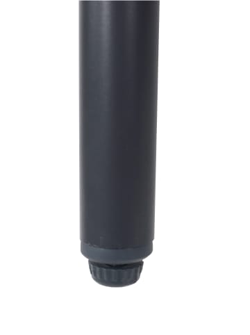 VCM Metall Bistrotisch Balkontisch Sumila 80x55 in Schwarz