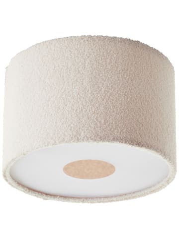 Brilliant BRILLIANT flauschiger Teddystoff, 24 x 35 cm, 2 x E27, Textil, beige f