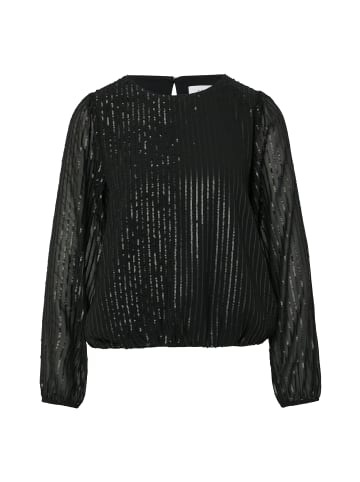 comma Bluse in schwarz