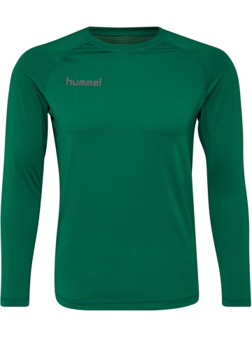 Hummel Trikot L/S Hml First Performance Kids Jersey L/S in EVERGREEN