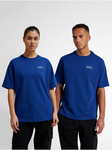 Hummel T-Shirt Reflektierend Logo Hmltech Lebensstil Herren in ESTATE BLUE