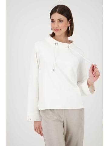 monari Sweatshirt für Damen in offwhite
