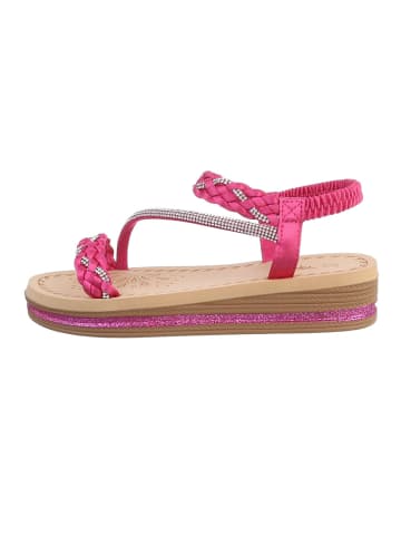 Ital-Design Sandale & Sandalette in Pink