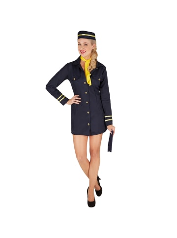 tectake Kurzes, sexy Kleid, schwarz/gelb