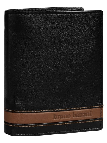 Bruno Banani Geldbörse Schlüsselanhänger Set in schwarz