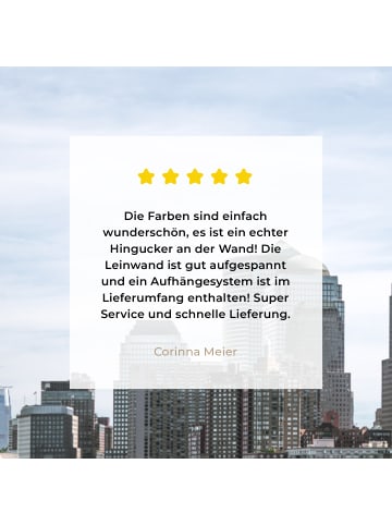 MuchoWow Leinwand bilder Freiheitsstatue (BxH)