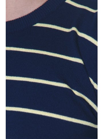 FIOCEO Pullover in navy/gelb