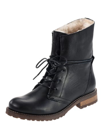 Palado Schnürstiefeletten Kasos in Schwarz/Schwarz