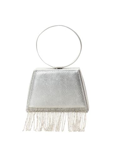 faina Clutch/Abendtasche in Silber