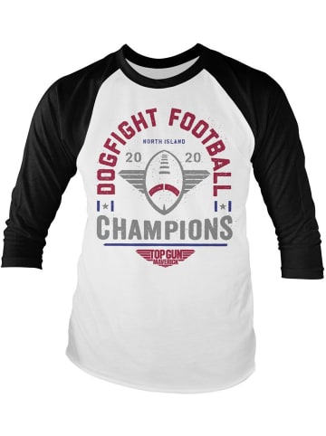 TOP GUN Longsleeve in Weiß