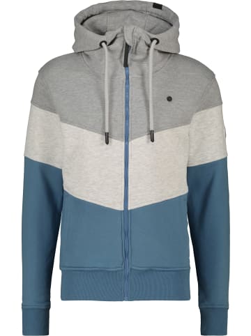 alife and kickin Kapuzensweatjacke, Sweatjacke SimonAK A in elemental blue