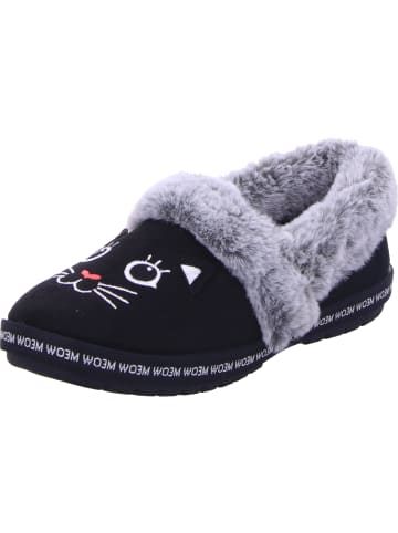 Skechers Hausschuhe BOBS TOO COZY - MEOW PAJAMAS in black