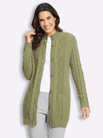 WITT WEIDEN Strickjacke in schilf-meliert