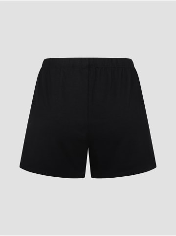 Erlich Textil  kurze Schlafhose LIGHT TOUCH SCHLAFHOSE in schwarz