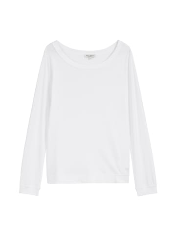 Marc O'Polo Longsleeve regular in Weiß