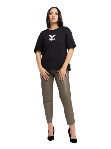 Carlo Colucci Lederhose Demichiel in Braun