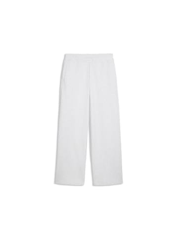 Puma Trainingshose "Wardrobe Ess Peach Touch Slouchy Sweatpants" in Weiß