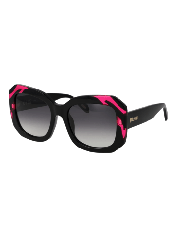 Just Cavalli Frauen Sonnenbrillen Quadratisch Schwarz
