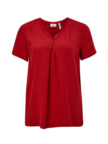s.Oliver Bluse in 3868_rubinrot