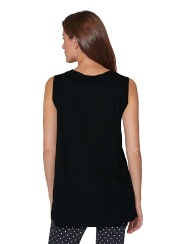 MADELEINE Lässiges Top in schwarz