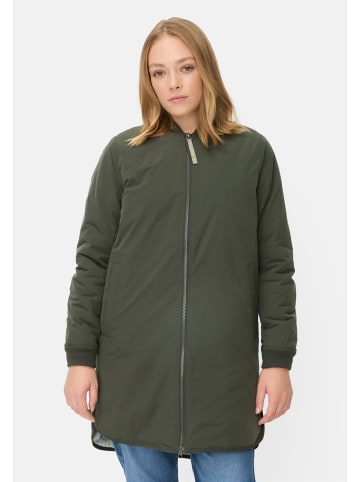 Camel Active Wasserabweisender Mantel aus reinem Polyester in Waldgrün