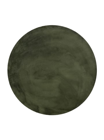 Wecon Home Hochflorteppich Anna in Oliv Grün