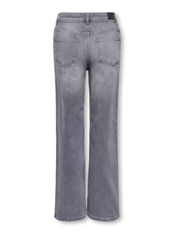 KIDS ONLY Jeans mit weitem Bein in Medium Grey Denim