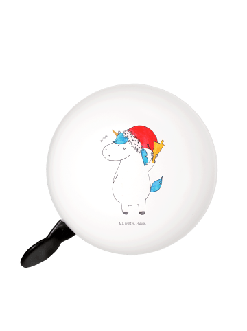 Mr. & Mrs. Panda Klingel Für Fahrrad Einhorn Weihnachtsmann ohne... in Weiß