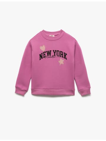KOTON SWEATSHIRTS in Rosa