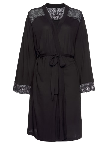 LASCANA Kimono in schwarz
