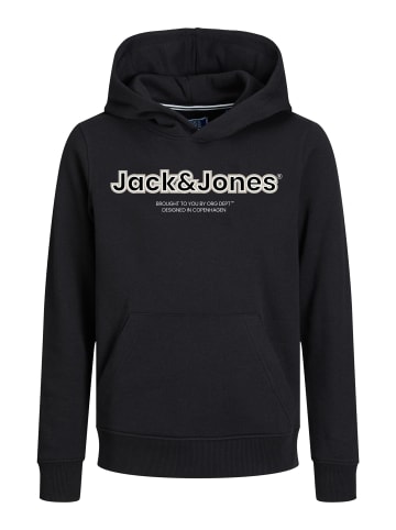 JACK & JONES Junior Kapuzen-Sweatshirt in black