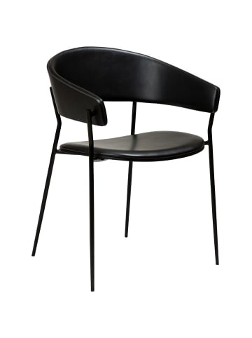 ebuy24 Esszimmerstuhl Crib Schwarz 2er Set