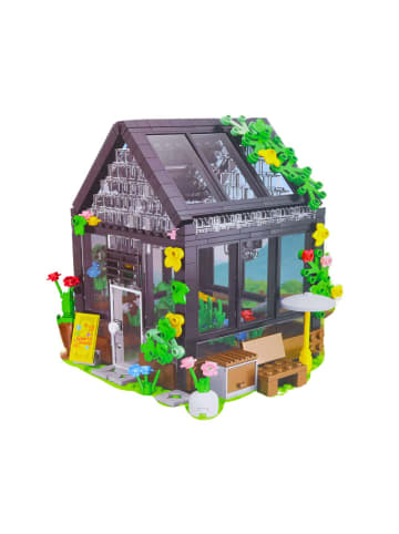 Wisam Mini Gewächshaus Bausteine Gartenhaus 588 Teile Set