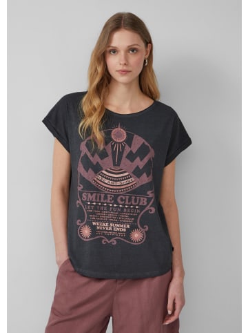 QS T-Shirt in 99D0_schwarz