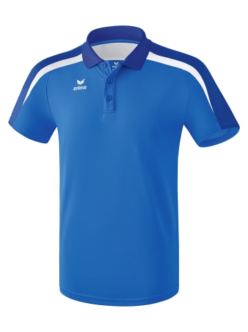 erima Liga 2.0 Poloshirt in new royal/true blue/weiss