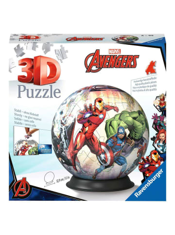 Ravensburger Konstruktionsspiel Puzzle 72 Teile Puzzle-Ball Marvel Avengers 6-99 Jahre in bunt