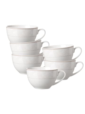 Ritzenhoff & Breker 6er Set Kaffeetassen Isabella 250 ml in beige