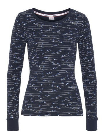 Kangaroos Langarmshirt in marine