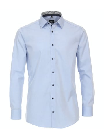 CASAMODA Langarm FreizeitHemd für Herren in blau